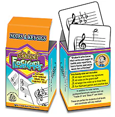 TCW Student Flashcards: Notes & Key Signatures