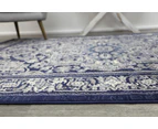 Arya Navy Blue Transitional Rug 240x330 cm