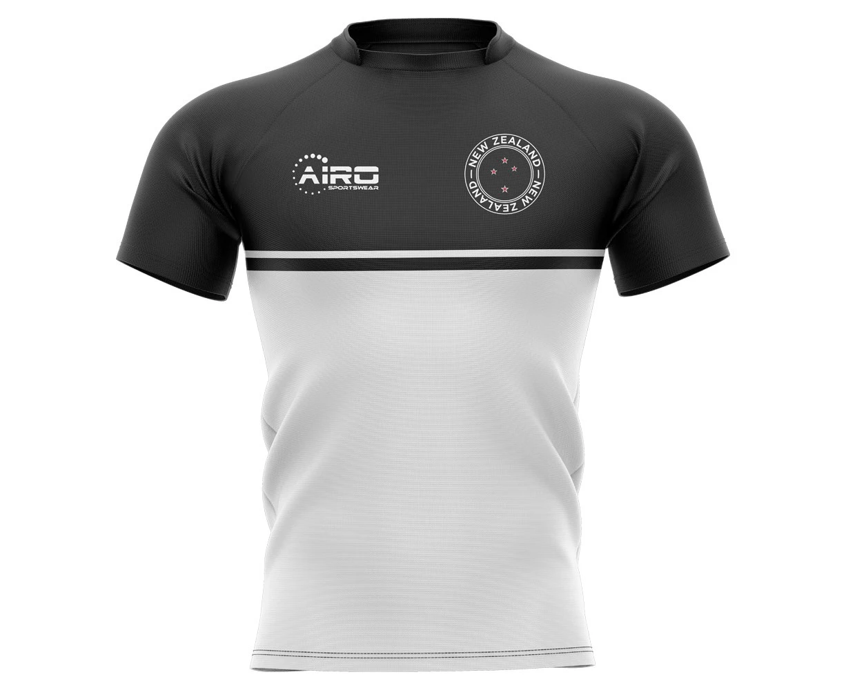 2023-2024 New Zealand Training Concept Rugby Shirt - Kids