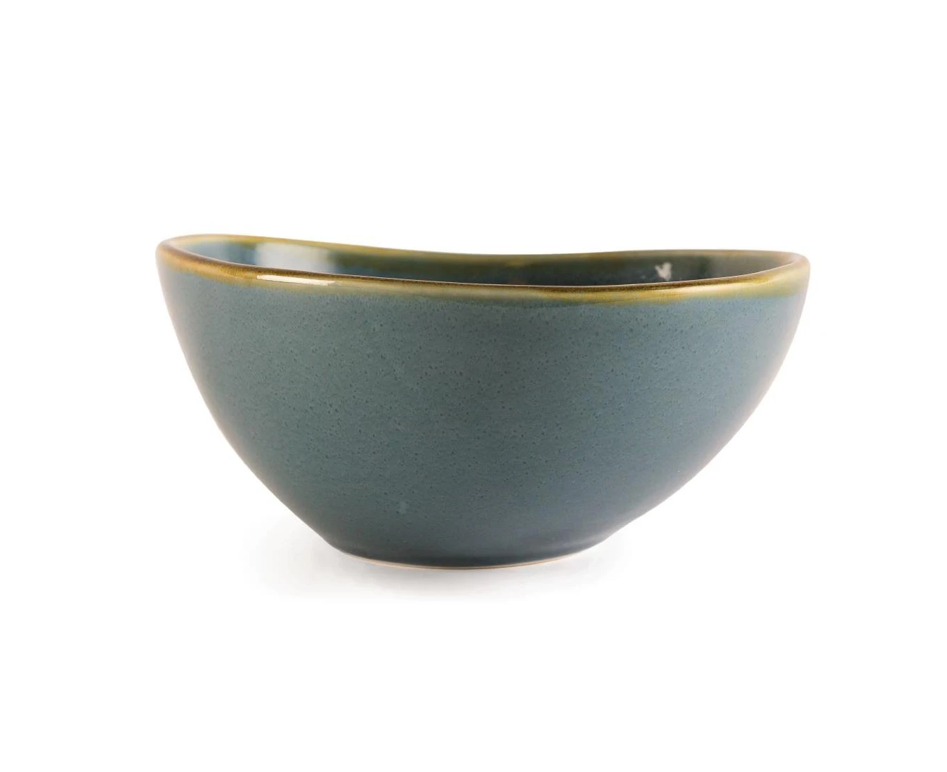 Olympia Kiln Bowl Ocean Unique Pattern Embedded In The Finish - 215Mm