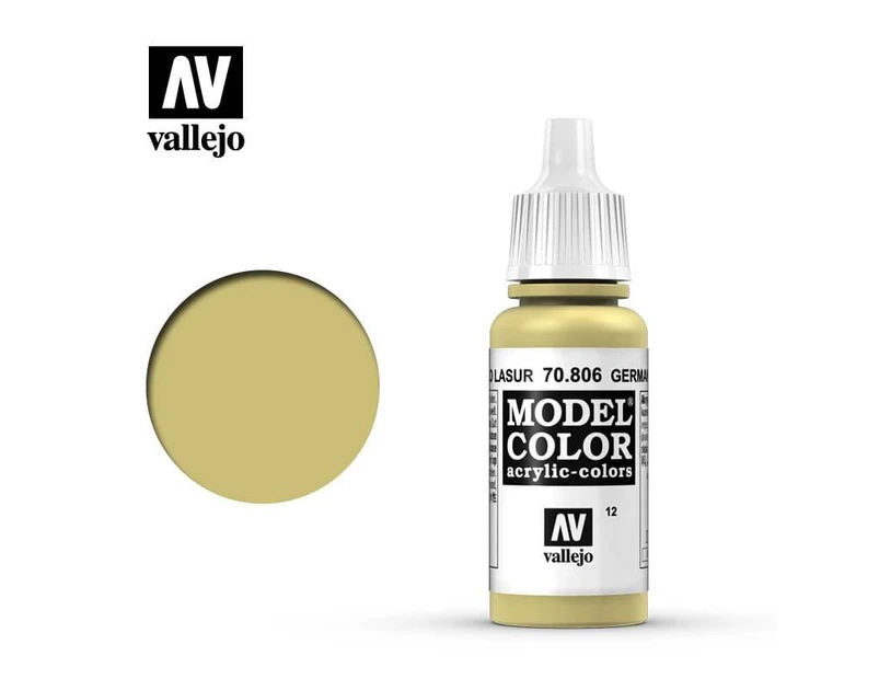 Paint - Vallejo Model Colour - German Yellow #012