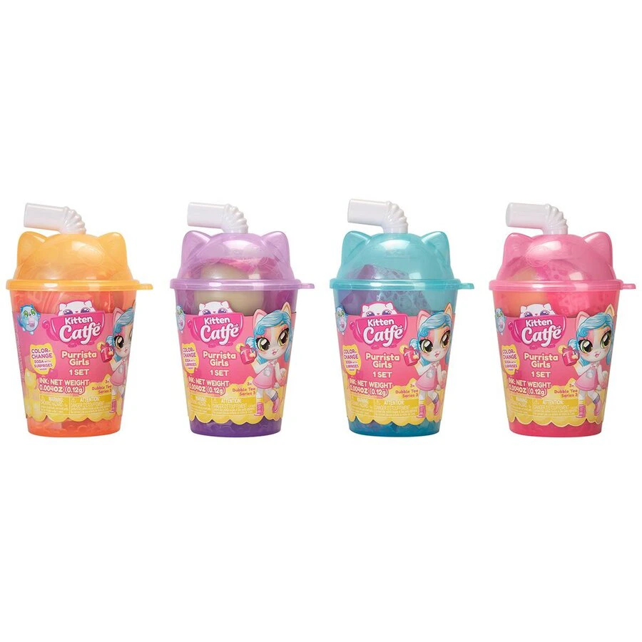 Kitten Catfe Purrista Girls Boba Series 3 Assorted