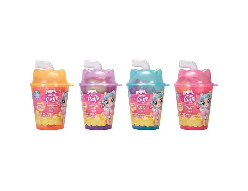 Kitten Catfe Purrista Girls Boba Series 3 Assorted