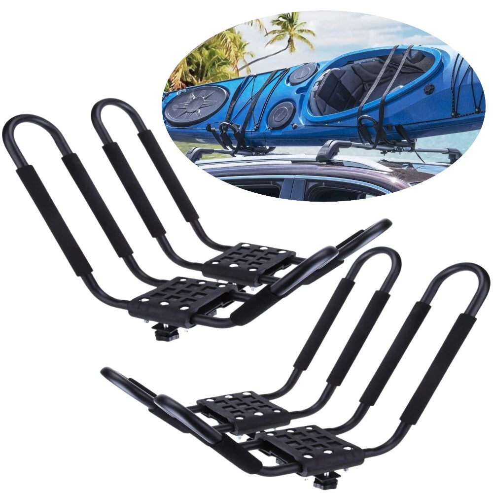 4x Boat kayak Roof rack top car truck mount Carrier Canoe Surf Boat rack