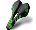 Venzo Comfortable Bike Bicycle Saddle Seat - For MTB, Road, Exercise, Trekking, Folding, Hybrid & Cruiser Bikes - XC Saddle Seat - Green