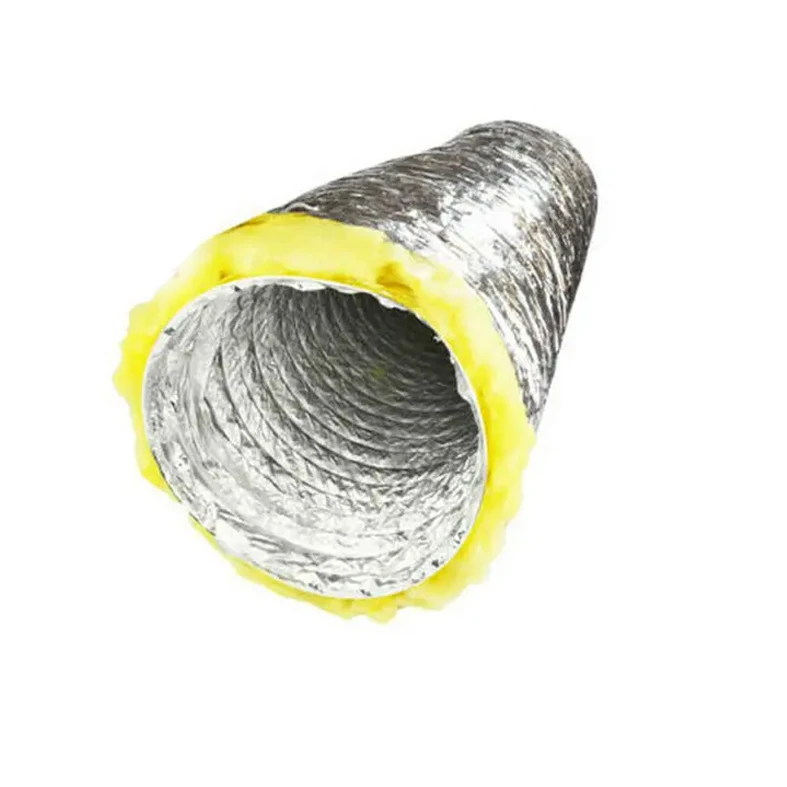 10inch 6 meter Acoustic Insulated Ducting Hydroponics Inline Ventilation Fan Duct