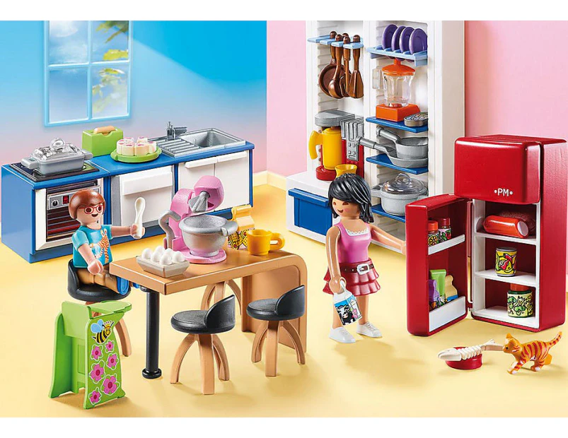 Playmobil Dollhouse Family Kitchen