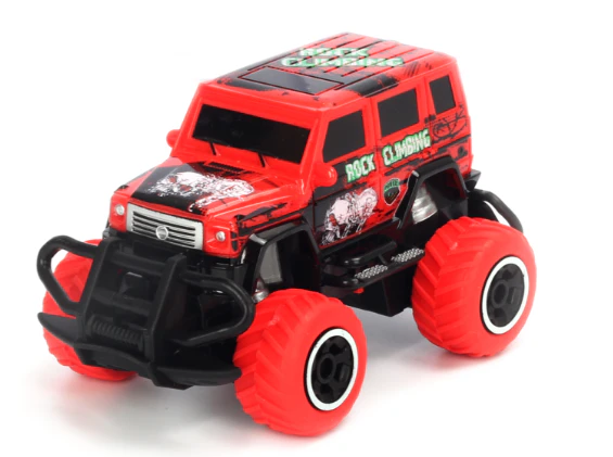 Mini Beginner RC Truck 1:43 Scale - Red