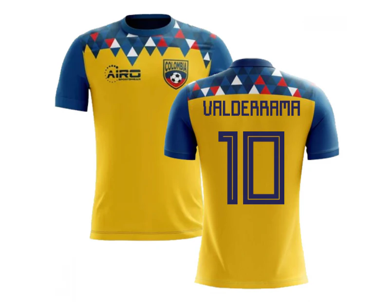 2018-2019 Colombia Concept Football Shirt (Valderrama 10) - Kids