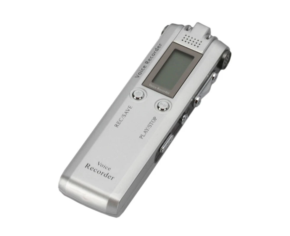 Hnsat DVR-126 8GB USB Flash Digital Voice Recorder with MP3 Function Silver