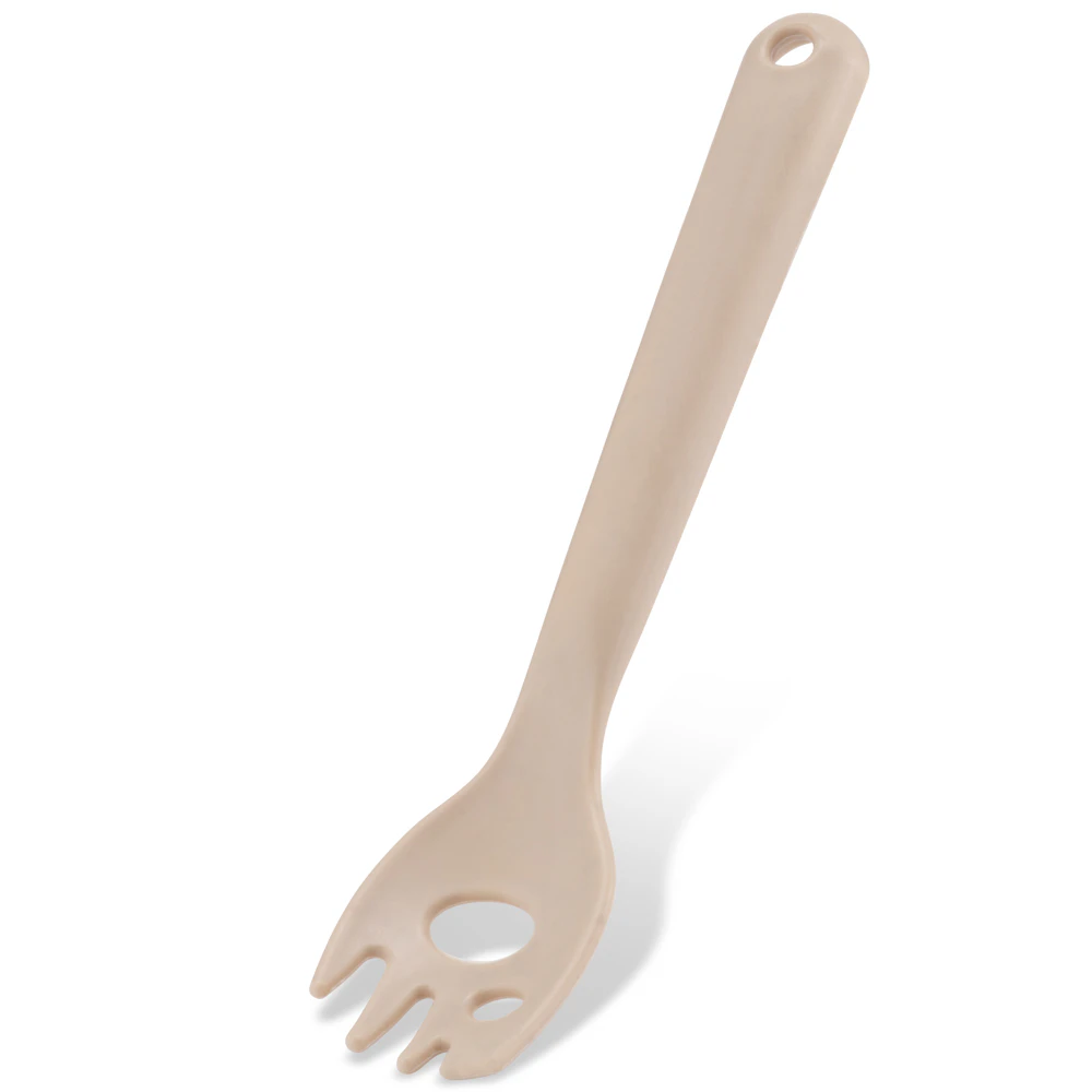 Beco Bamboo Mashing Scooping Spork Dishwasher Safe Natural