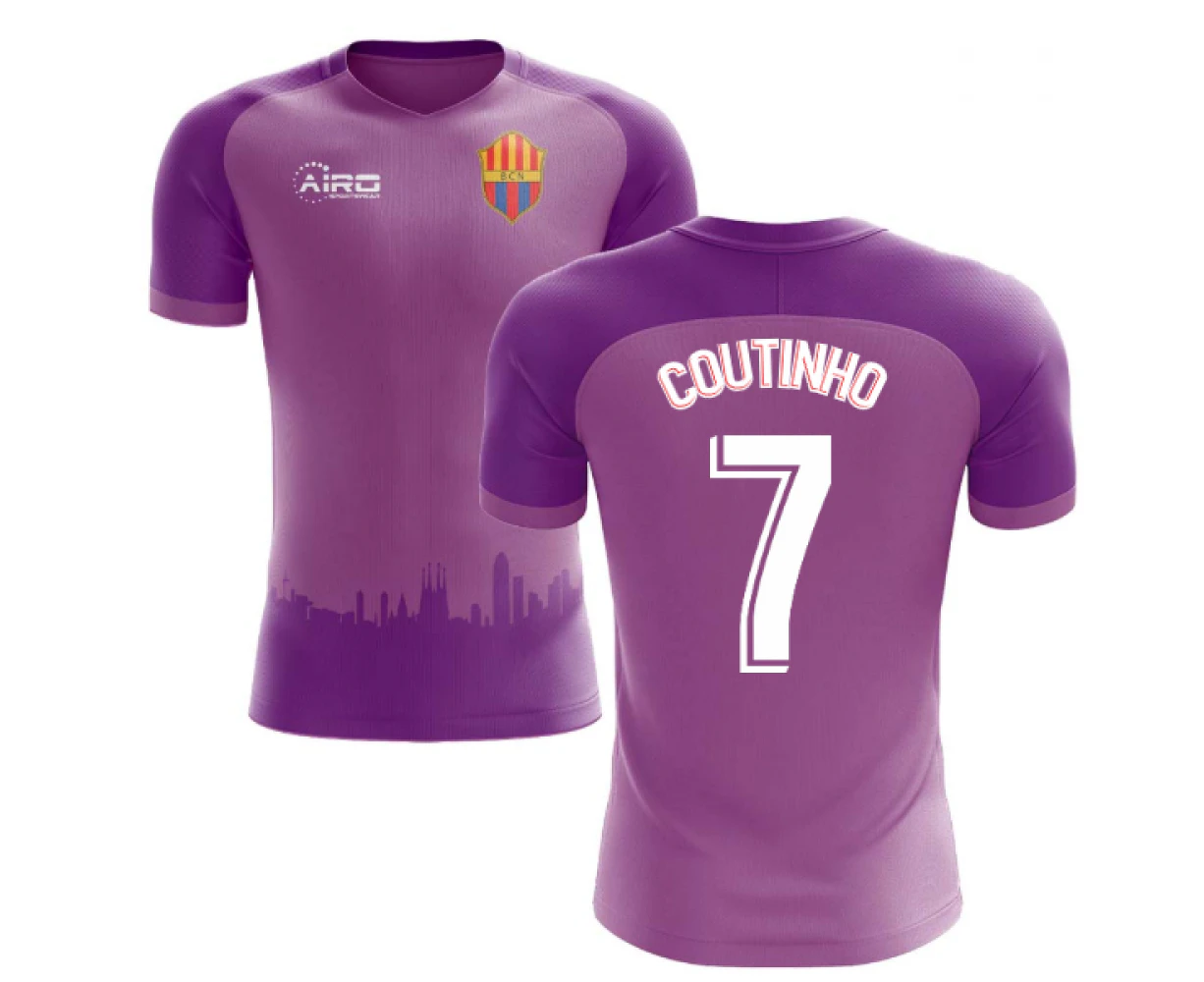 2022-2023 Barcelona Third Concept Football Shirt (Coutinho 7)