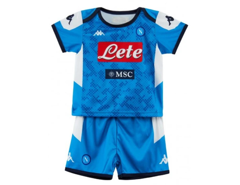 2019 2020 Napoli Kappa Home Football Kit Kids Catch