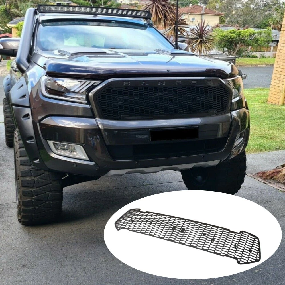 Mesh Grill Fits Ford Ranger PX2 2015 2016 2017 2018 Fits XL XLT XLS Raptor