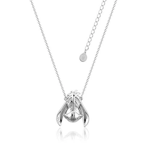 Disney Couture Kingdom - Winnie the Pooh - Eeyore Necklace White Gold