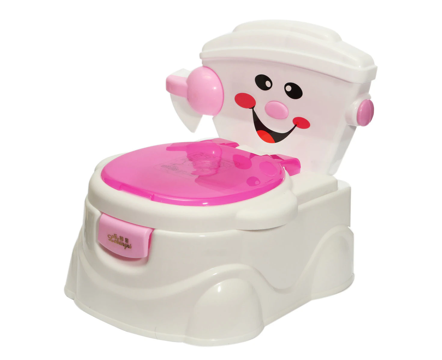 Plastic Baby Kids Children Potty Seat Toilet Chair Training Trainer Mommy Helper with Tissue Holder