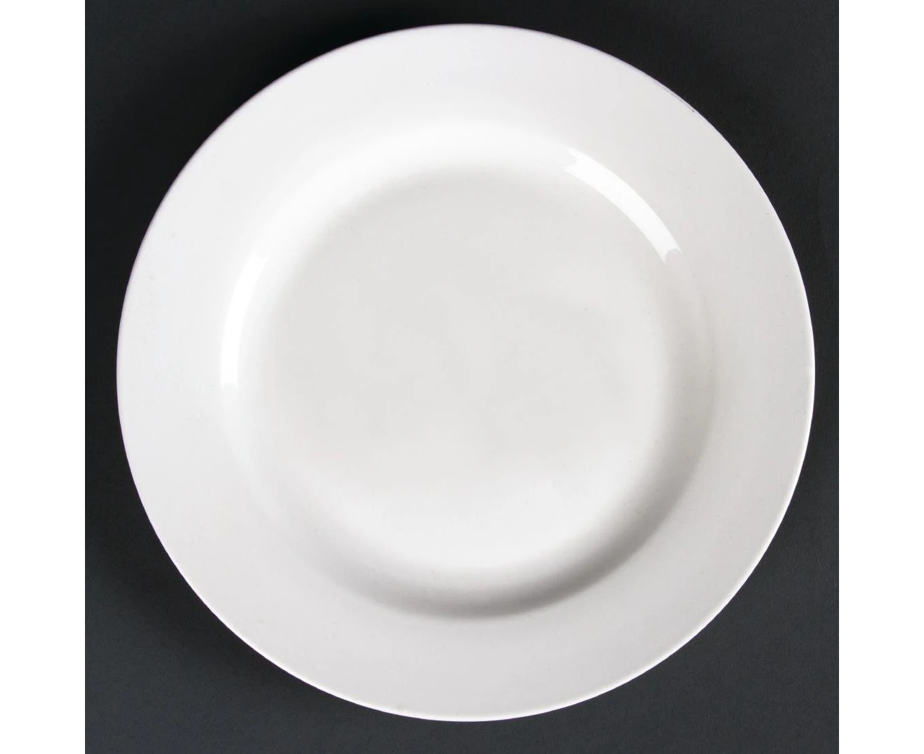 Lumina Wide Rim Round Plates Oven, Microwave And Freezer Safe - Pack Quantity: 6 - 200Mm