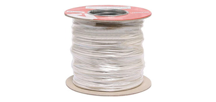 18AWG White Silicon High Temperature Hook Up Cable 100m