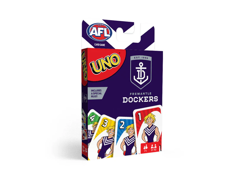 Fremantle Dockers Uno Card Game