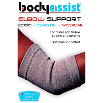 Bodyassist Slip-On Elastic Elbow sleeve Beige