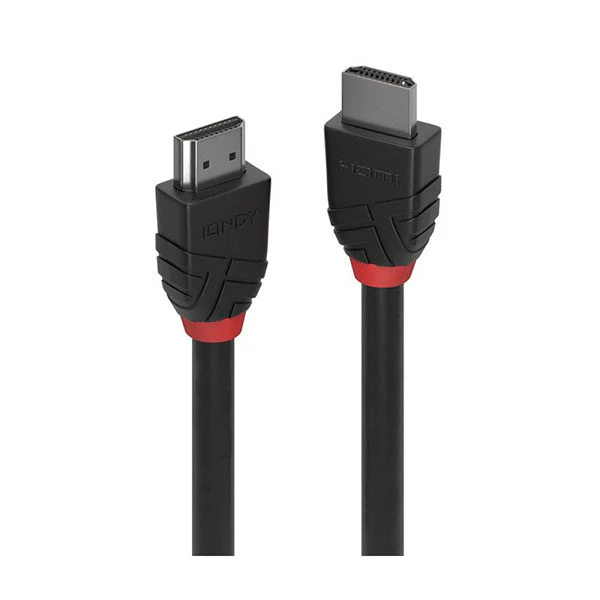 LINDY 1m DDP 1.2 Cable Black Line