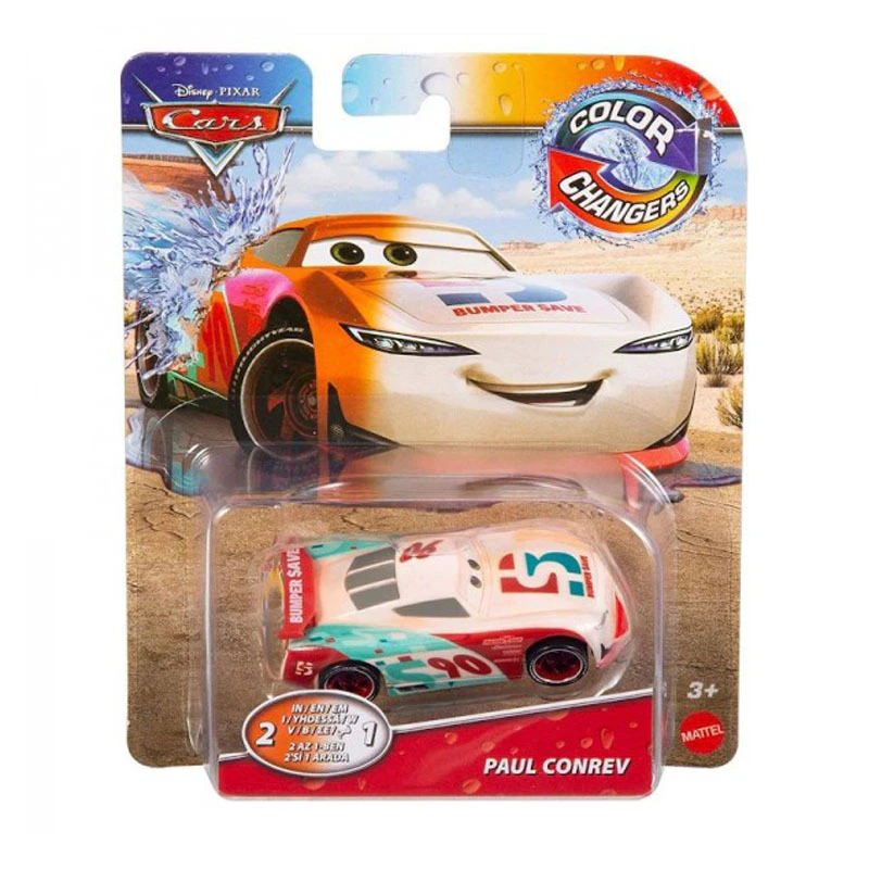 Disney Pixar Cars Color Changes 1:55 Paul Conrev