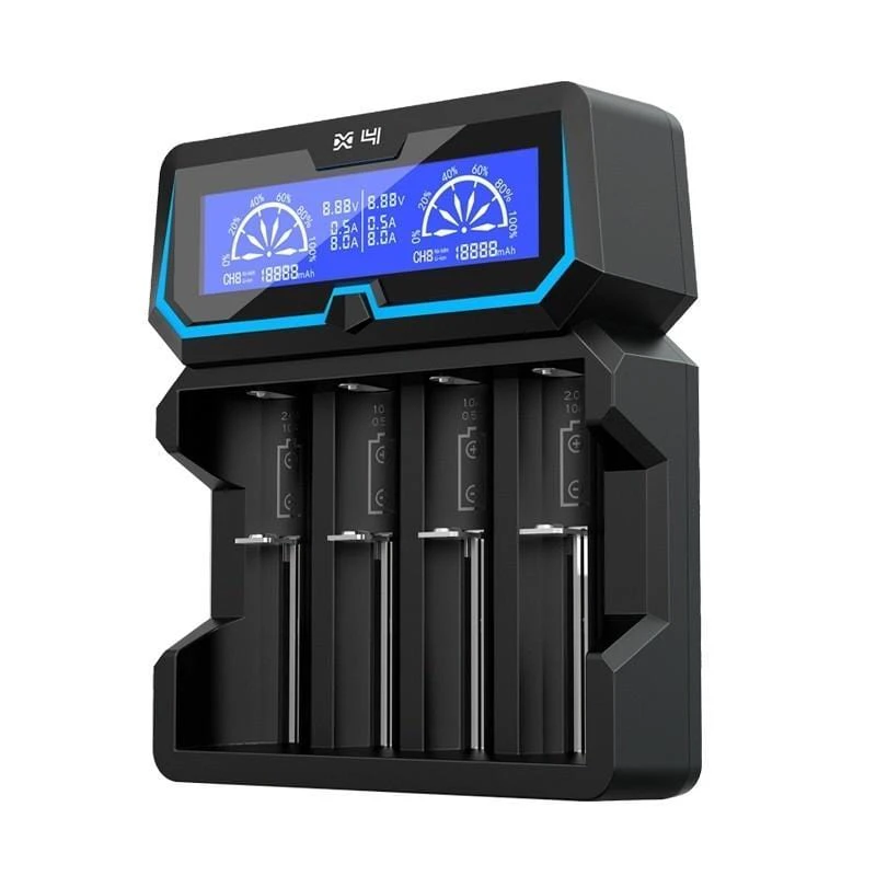 XTAR X4 LCD Li-ion/ Ni-MH Fast Battery Charger