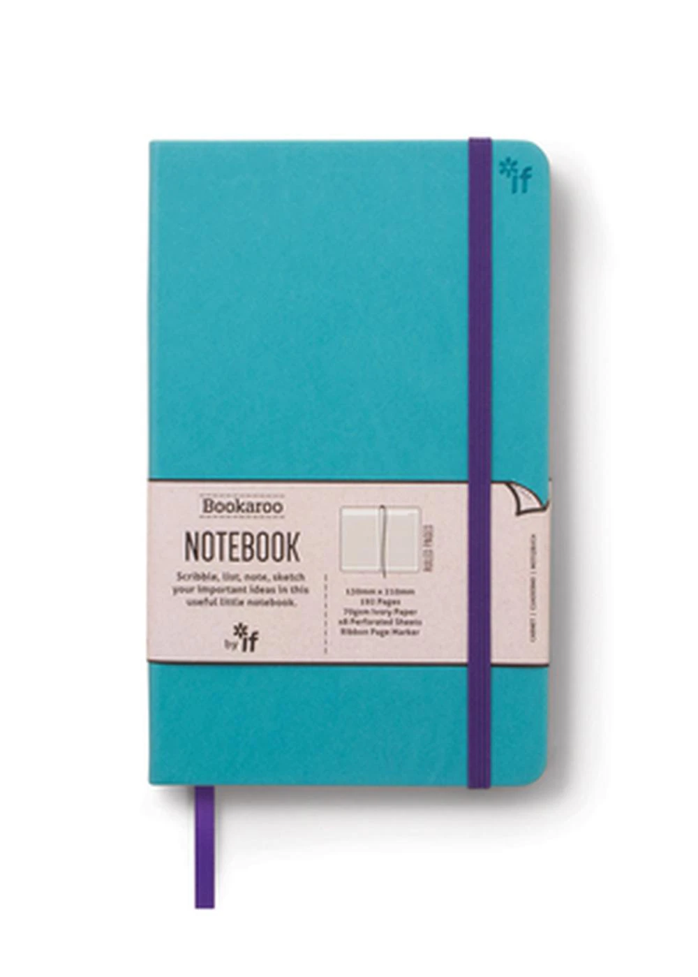 Bookaroo Notebook  - Turquoise