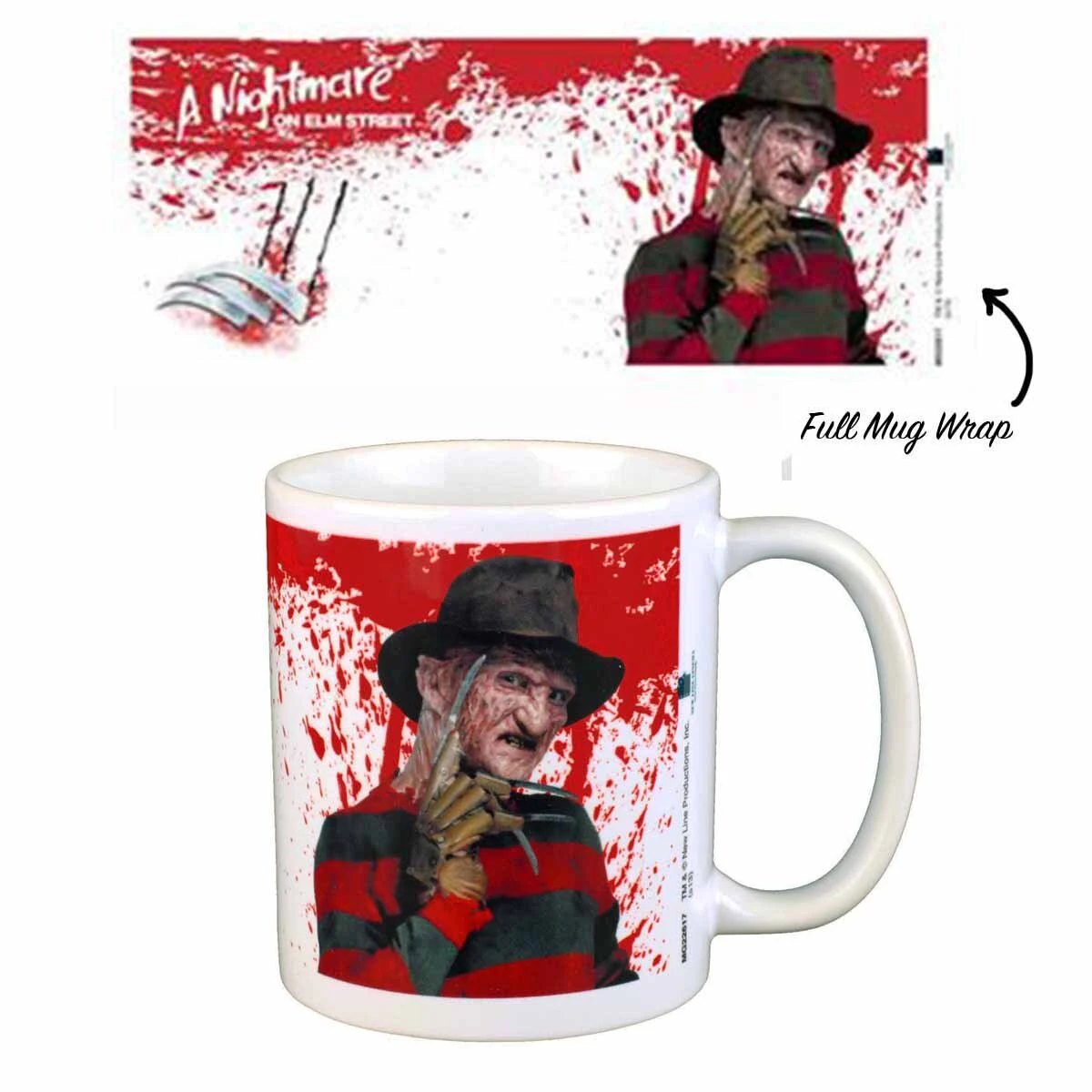 Nightmare On Elm Street - Freddy Krueger Coffee Mug - Licensed