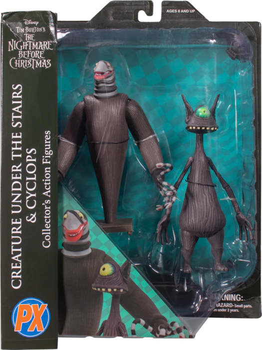 The Nightmare Before Christmas - Creature Under the Stairs Figure Set