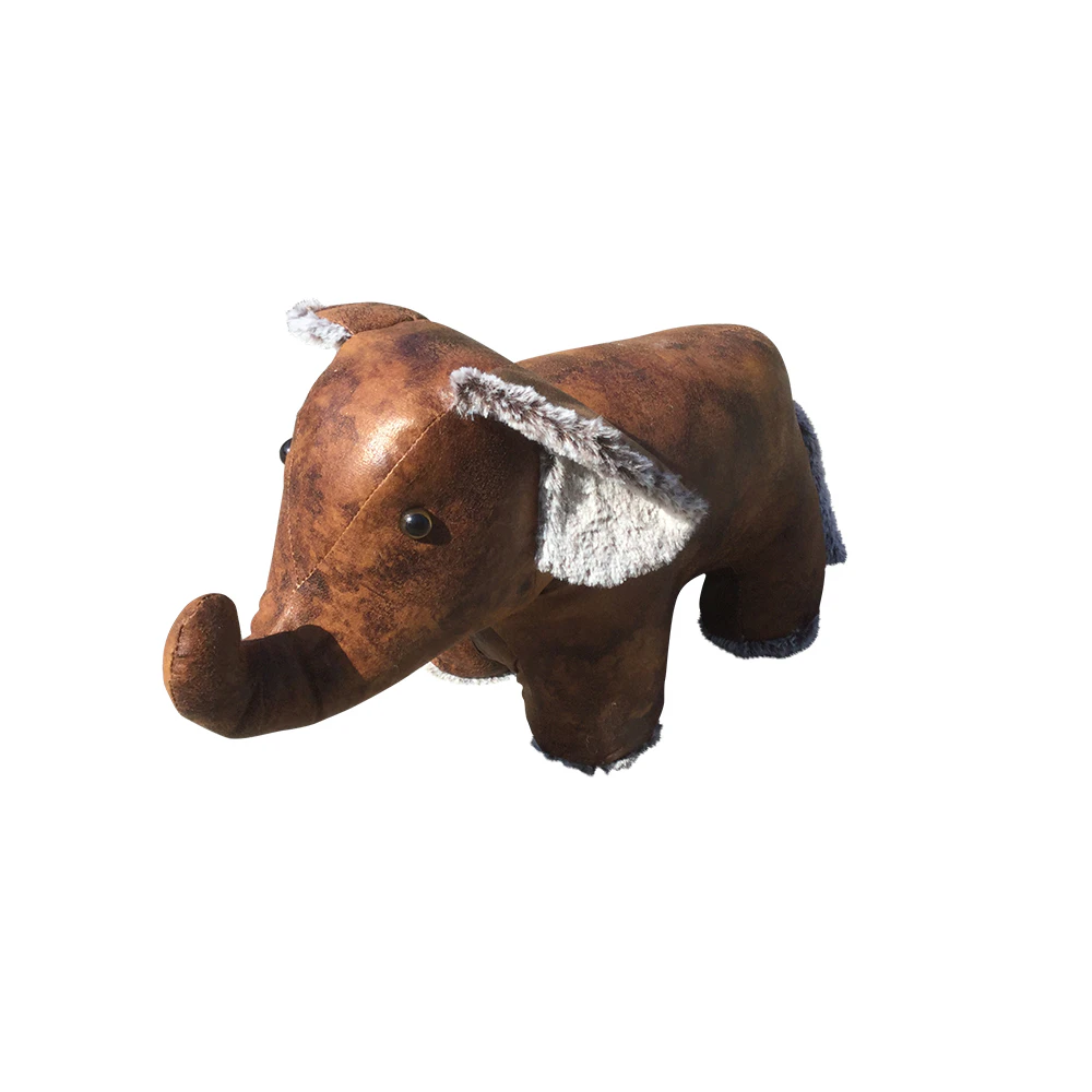 French Country Vintage Weighted Ellie the Elephant Door Stopper