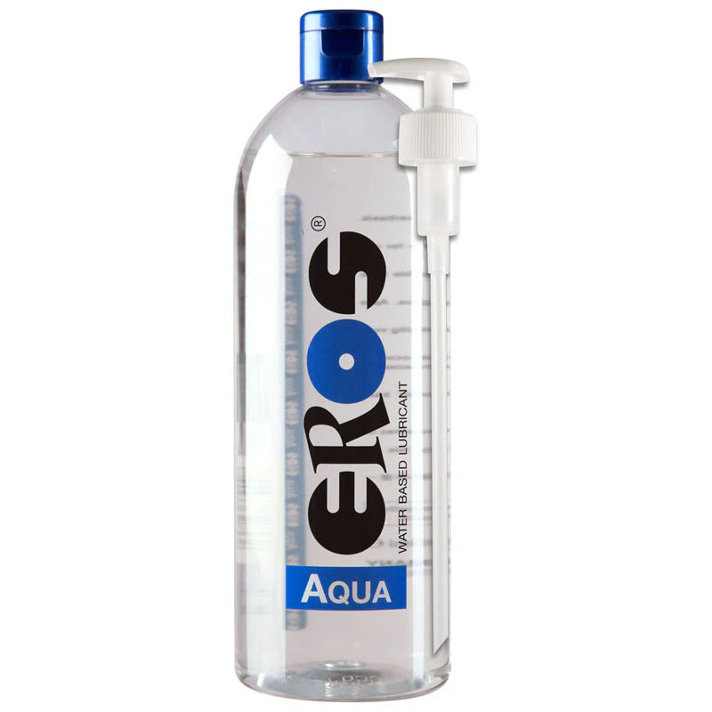 Eros Aqua Water Based Lubricant Bottle with Pump 1000 mL