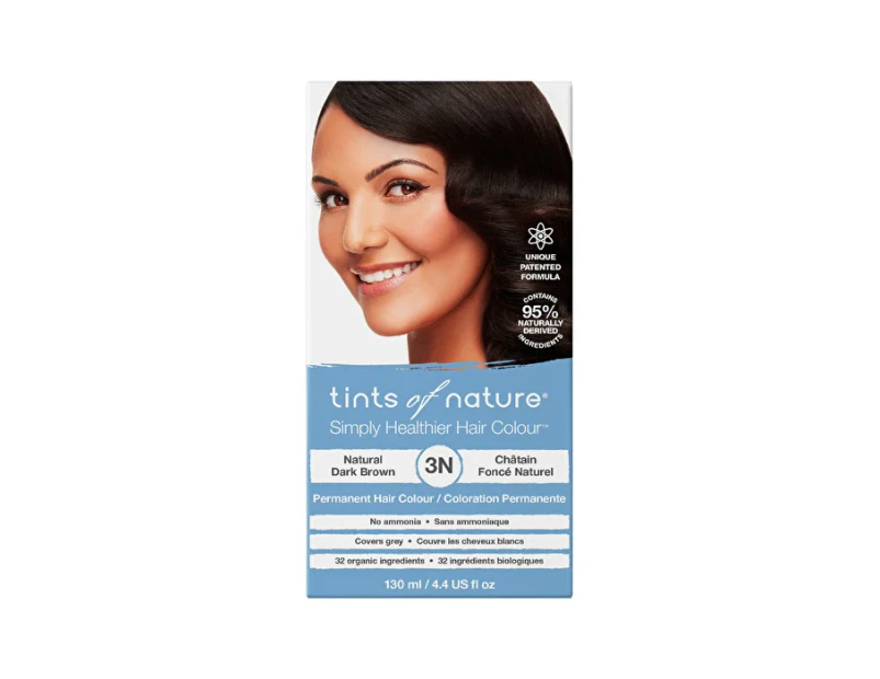 Tints of Nature Permanent Hair Colour 3N (Natural Dark Brown)