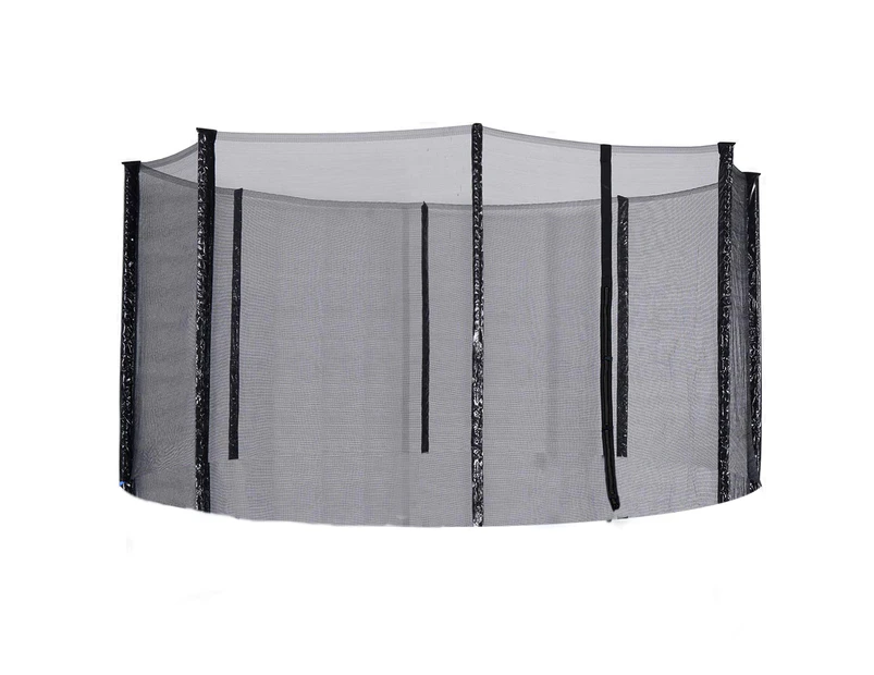 10FT Replacement Safety Net Enclosure For Round Trampoline Compatible with 8 Poles