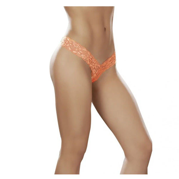 Mapale Sexy Orange Lace Thong