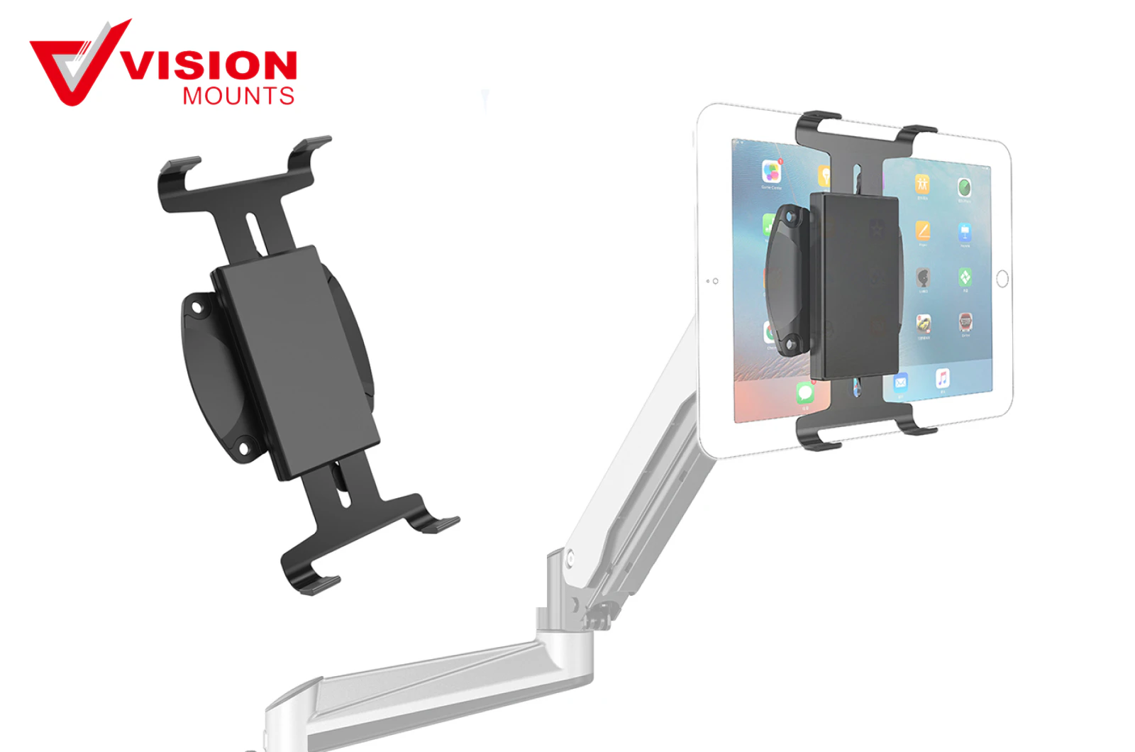 iPad Tablet Adapter Holder Mount for Monitor Arm Stand VESA Vision Mounts VM-A69