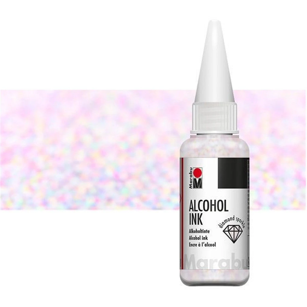 Marabu Alcohol Ink 20ml - Metallic Diamond Sparkle