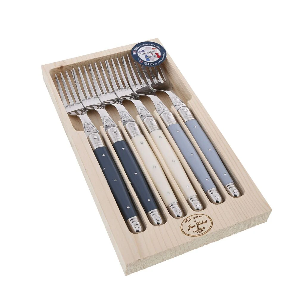 Jean Dubost Laguiole Maison - 6pc Fork Set Atelier