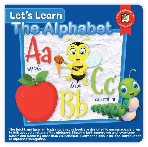 Learning Can Be Fun - Let's Learn Alphabet Board Book