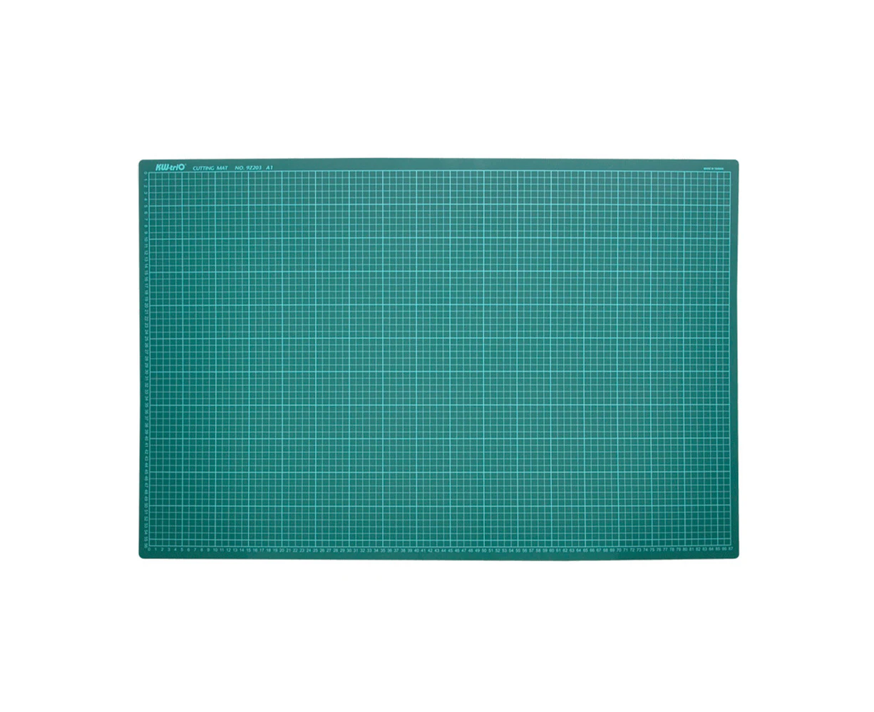 KW-trio Self-Healing Rotary Cutting Mat Patchwork Cutting Pad Double Sided 24 * 36 Inch 5-Ply with Max Healing - Green