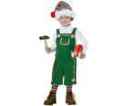 Jolly Lil Elf Christmas Joy Santa's Helper Toddler Child Girls Boys Costume