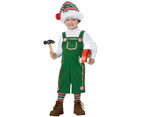 Jolly Lil Elf Christmas Joy Santa's Helper Toddler Child Girls Boys Costume