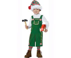 Jolly Lil Elf Christmas Joy Santa's Helper Toddler Child Girls Boys Costume