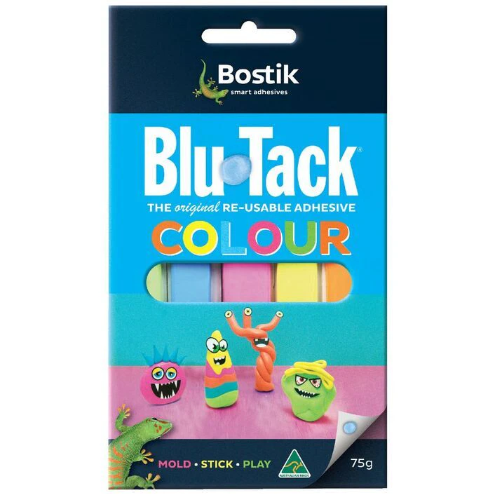 Bostik Blu-Tack Colour 75g