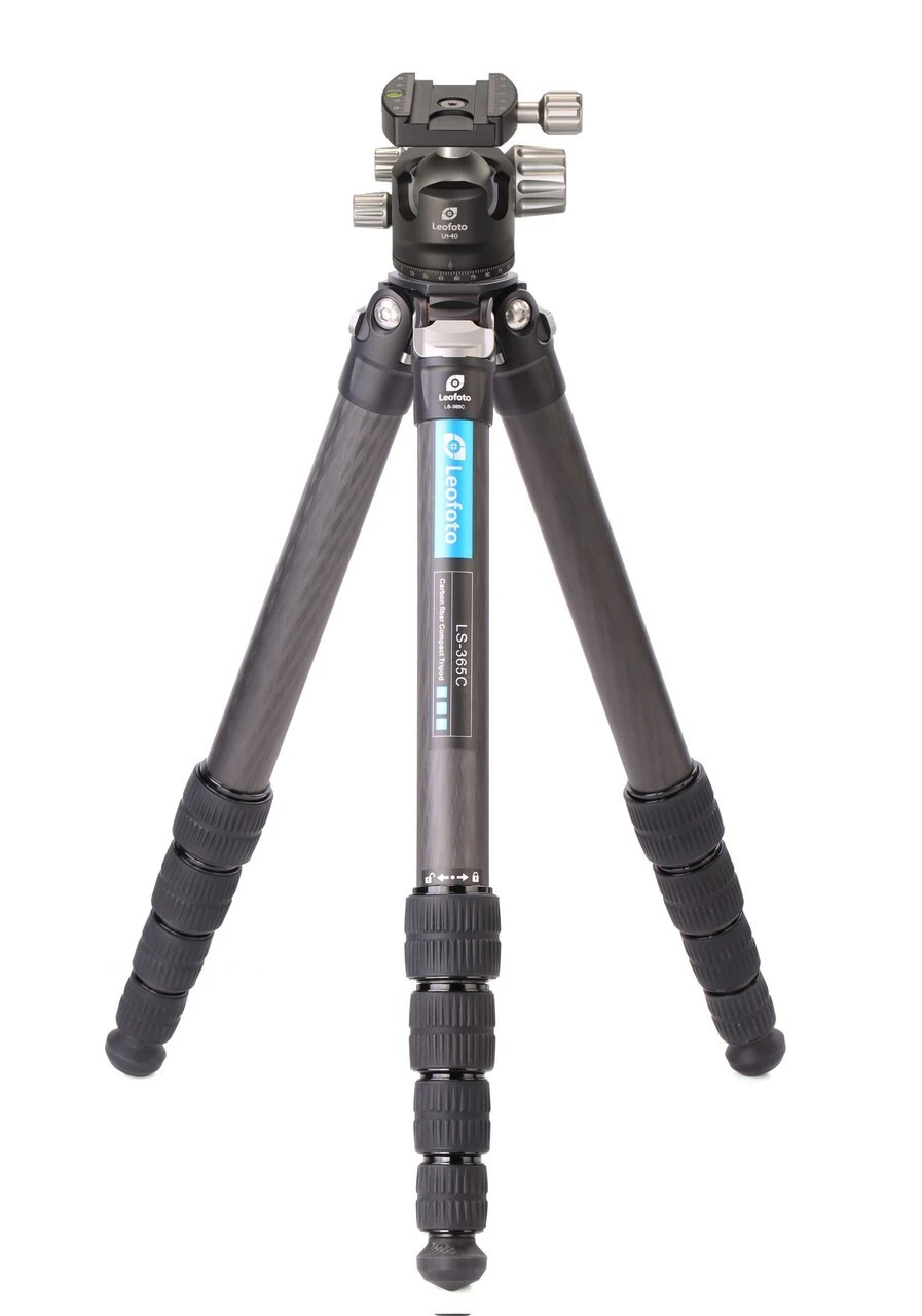 Leofoto Carbon Fibre Tripod LS365C + LH40 Ball Head Kit