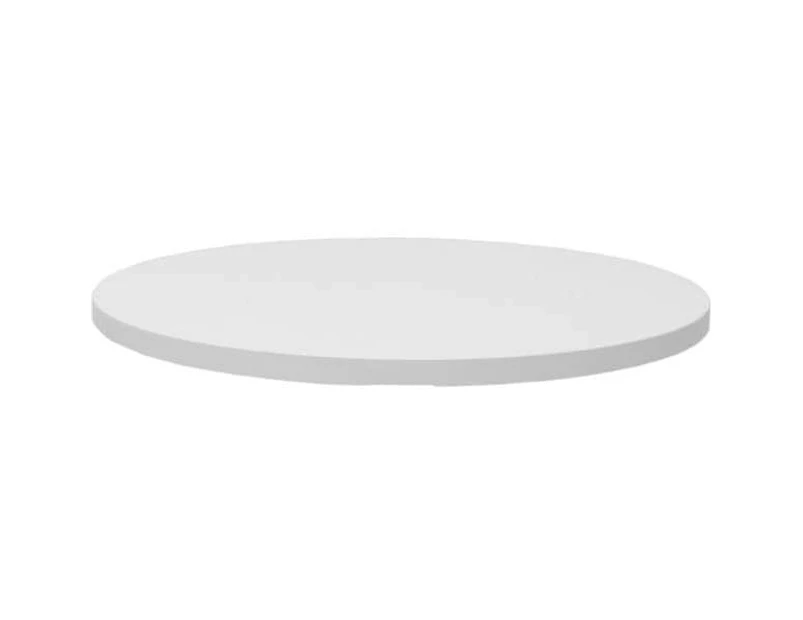 Rapidline Melamine Round Table Top Only 25Mm Thick 900Mm Diameter White