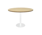 Rapidline Melamine Round Table Top Only 25Mm Thick 900Mm Diameter White