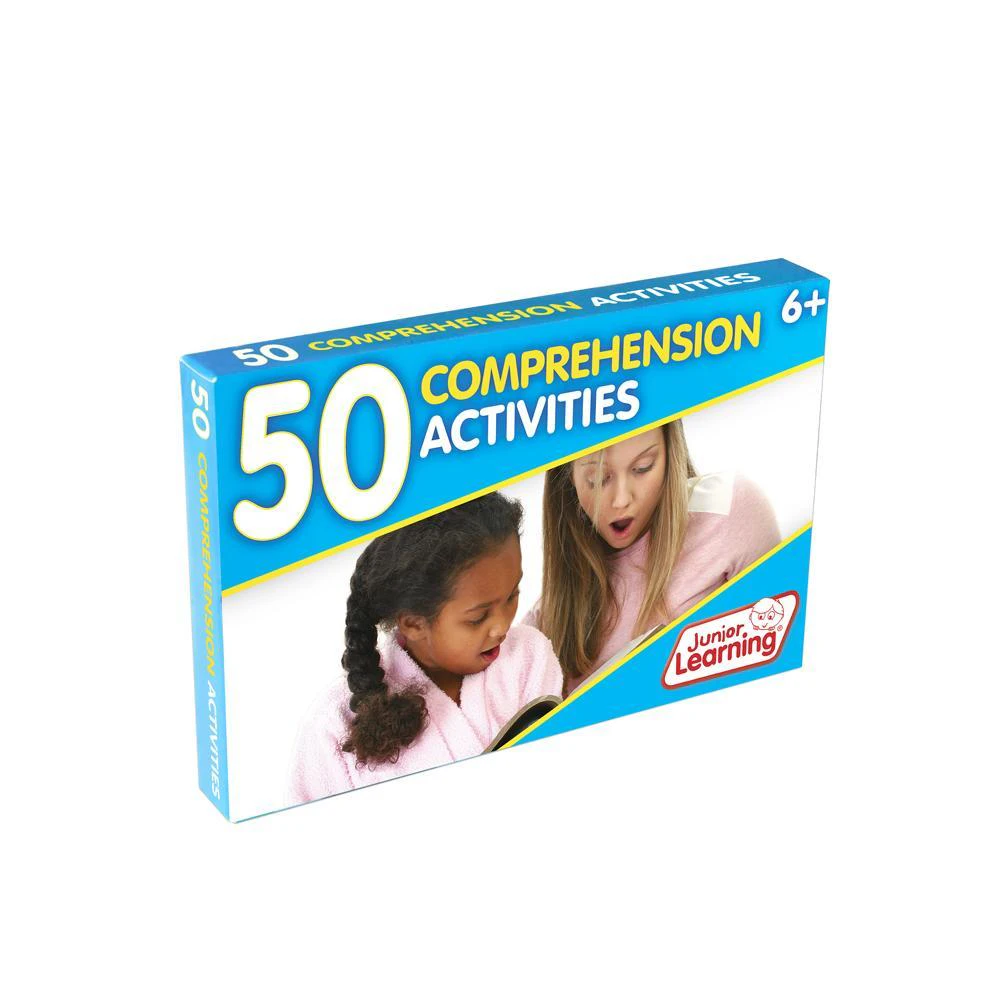 Junior Learning 50 Comprehension Activities Card