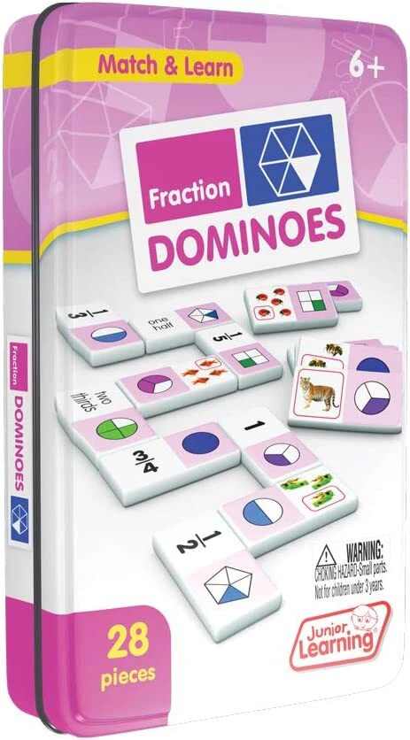 Junior Learning - Fraction Dominoes