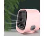 USB Mini Personal Air Conditioner Cooling Fan for Home and Office Use - Green